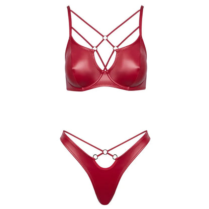 Cottelli - Red Party Set - Bra & Thong Set