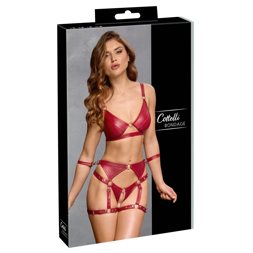 Cottelli Bondage - Red Room Control Set - PlayBlue