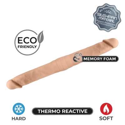 SilexD - Memory Silicone Double Dildo - 16 - PlayBlue