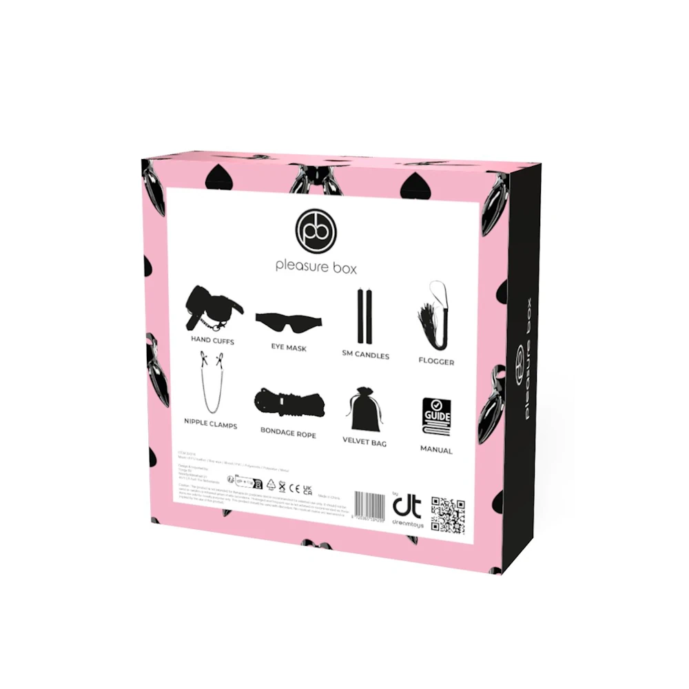 Pleasure Box - Kink Kit - Beginner Bondage Kit