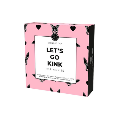 Pleasure Box - Kink Kit - Beginner Bondage Kit - PlayBlue