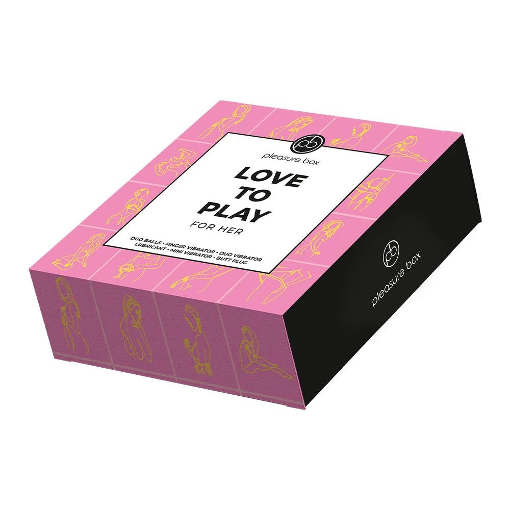 Pleasure Box - For Her - Beginner Sex Toy Kit - PlayBlue