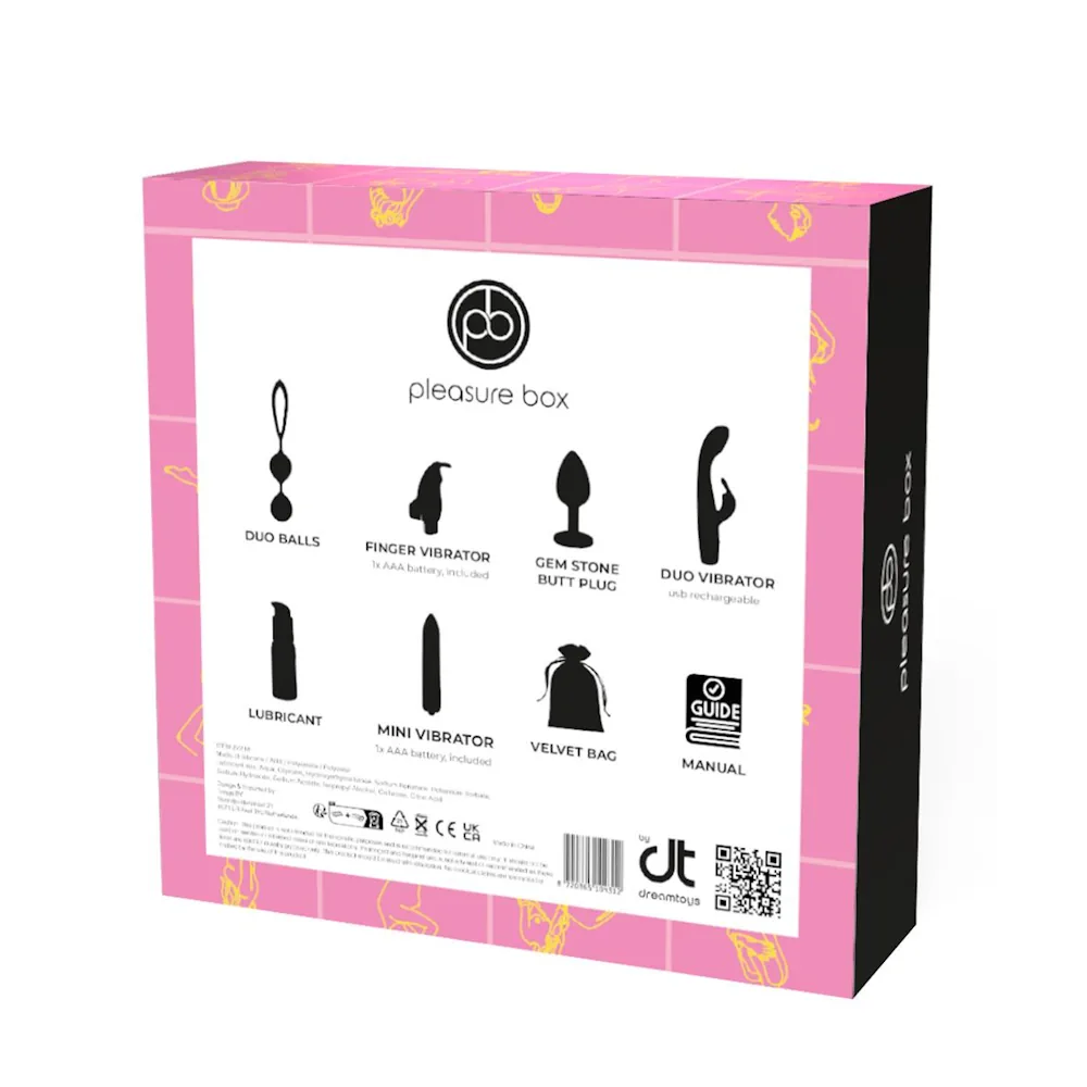 Pleasure Box - For Her - Beginner Sex Toy Kit - PlayBlue