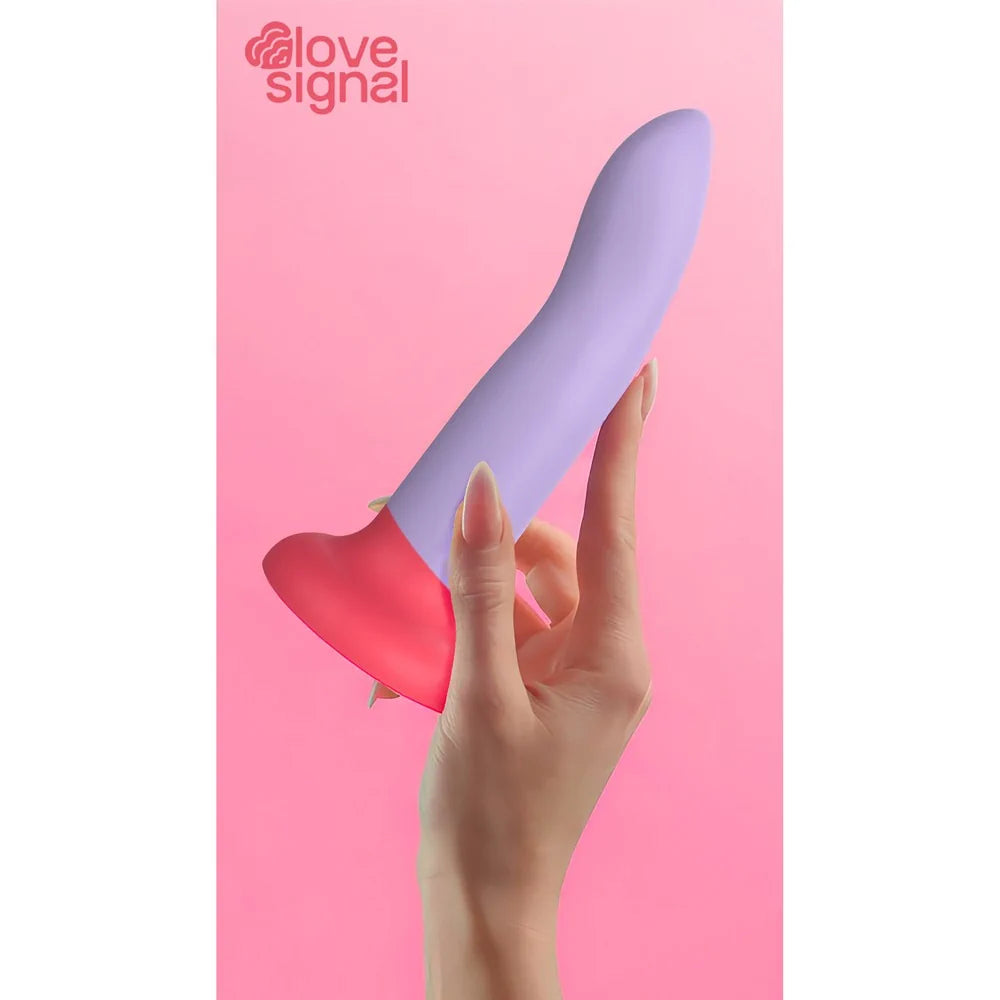 Dream Toys - Soft Silicone 2-Toned Love Dildo - PlayBlue