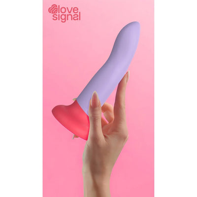 Dream Toys - Soft Silicone 2-Toned Love Dildo - PlayBlue
