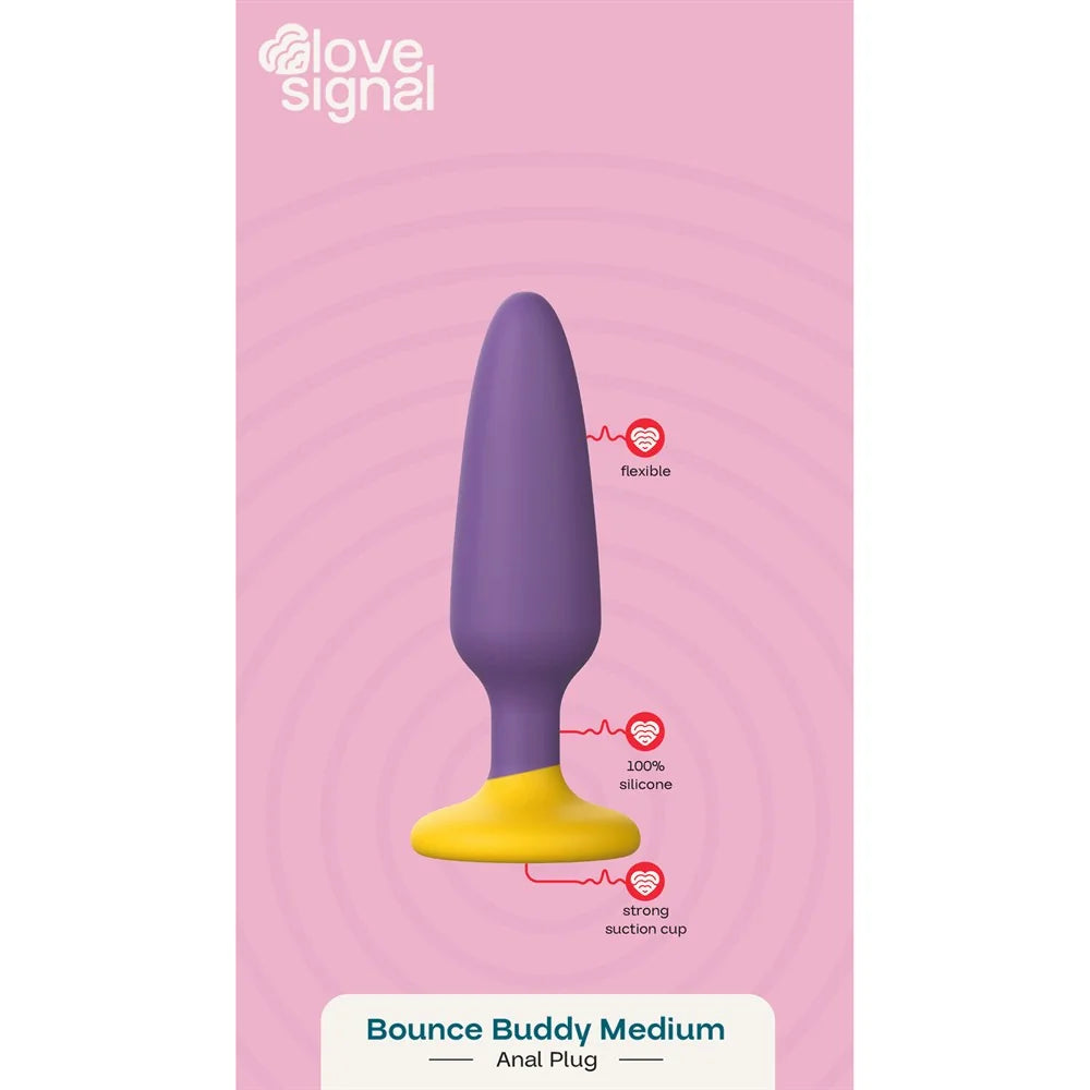 Dream Toys - Bounce Buddy Anal Plug - PlayBlue