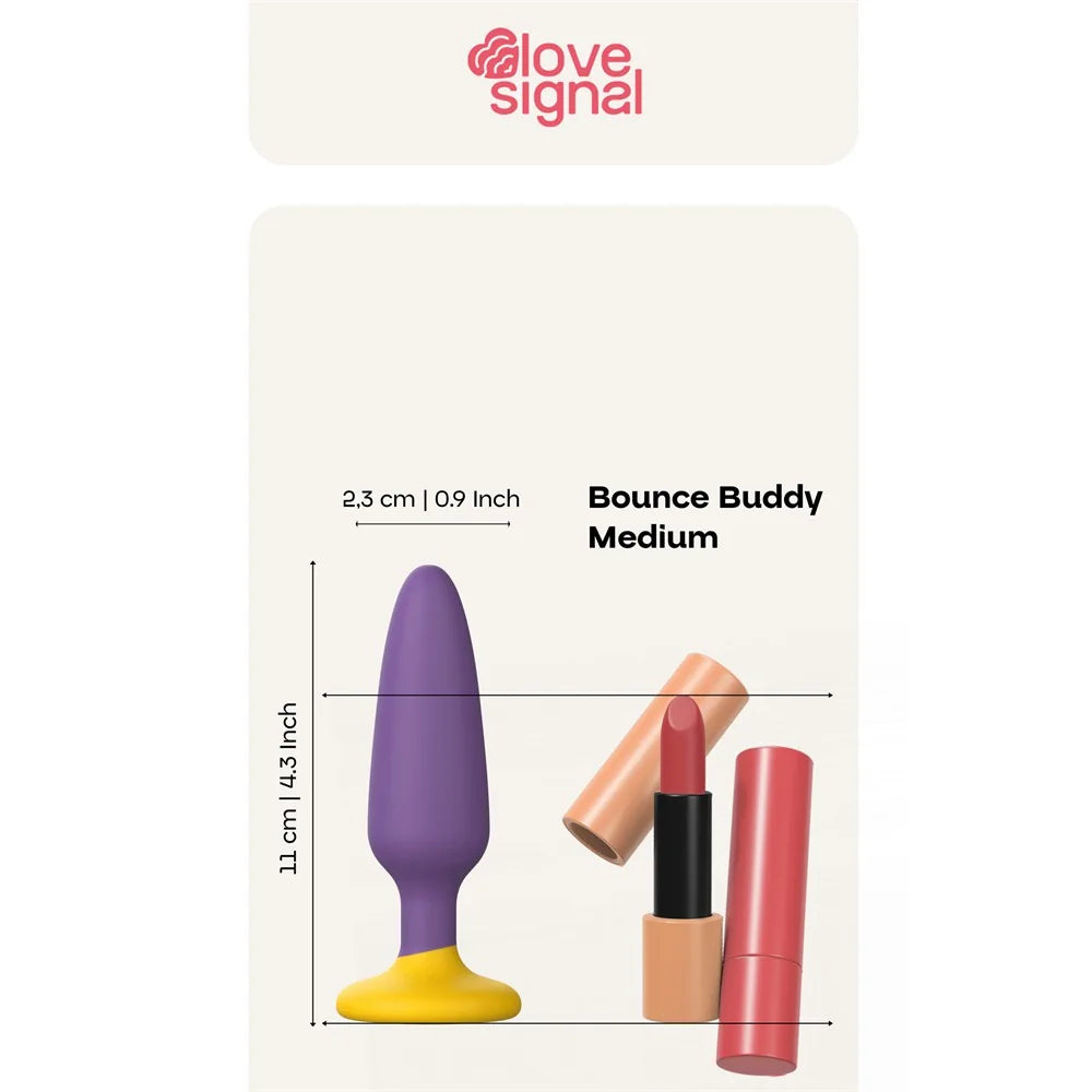 Dream Toys - Bounce Buddy Anal Plug - PlayBlue