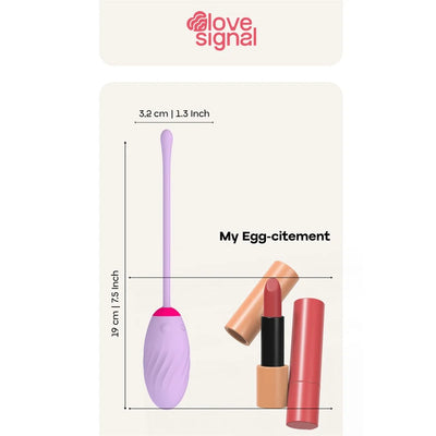 Dream Toys - Eggcitement Vibrating Egg - PlayBlue