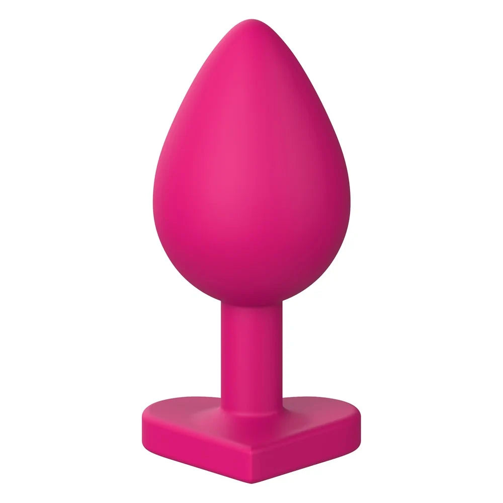Dream Toys - Heart Silicone Plug - PlayBlue