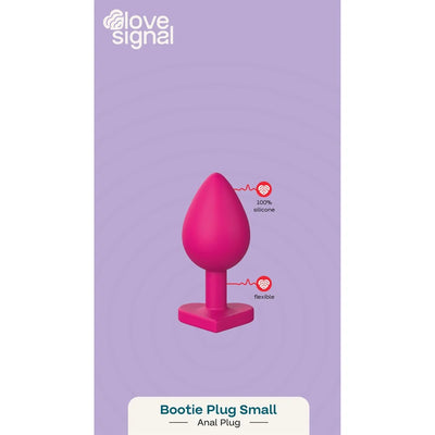 Dream Toys - Heart Silicone Plug - PlayBlue