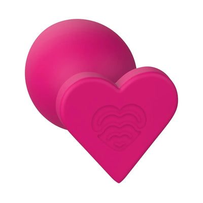 Dream Toys - Heart Silicone Plug - PlayBlue