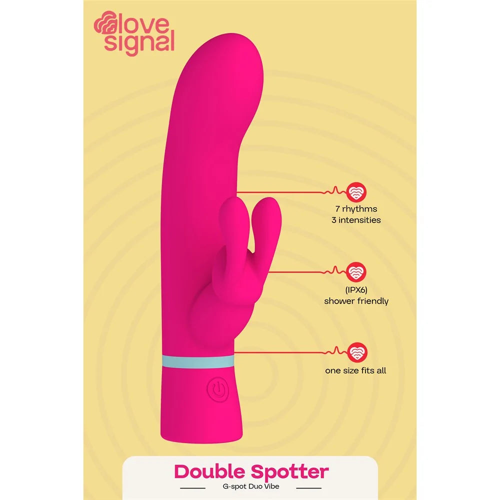 Dream Toys - Double Spotter Rabbit - PlayBlue