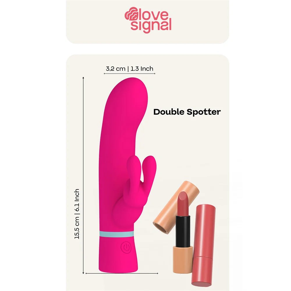 Dream Toys - Double Spotter Rabbit - PlayBlue