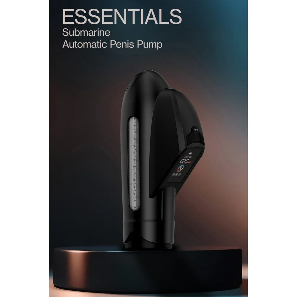 Dream Toys - Submarine Automatic Penis Pump - PlayBlue