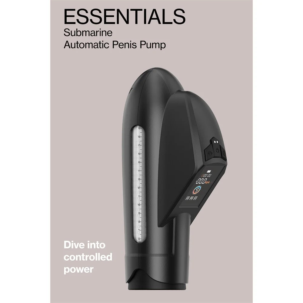 Dream Toys - Submarine Automatic Penis Pump - PlayBlue