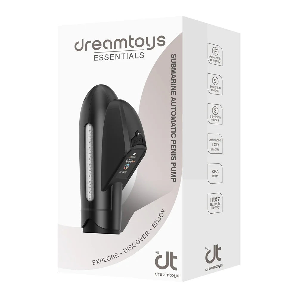 Dream Toys - Submarine Automatic Penis Pump - PlayBlue