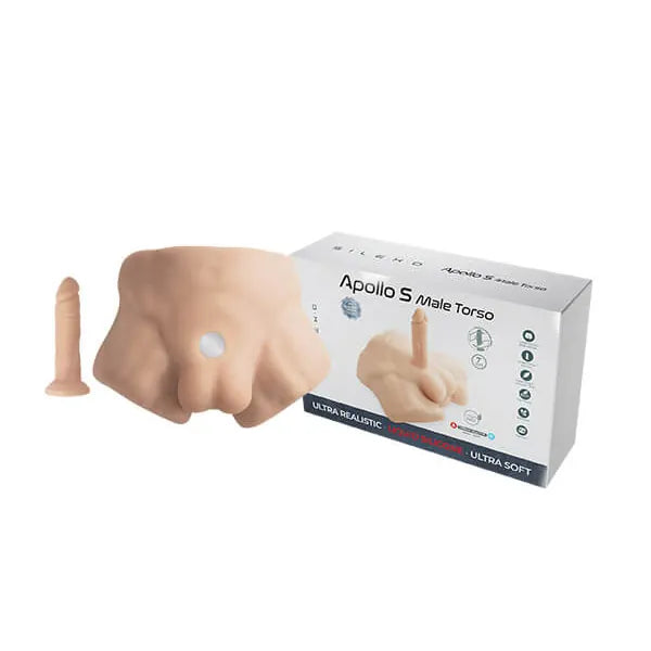 SilexD - Apollo - Liquid Silicone Half Male Torso - Full Size - PlayBlue