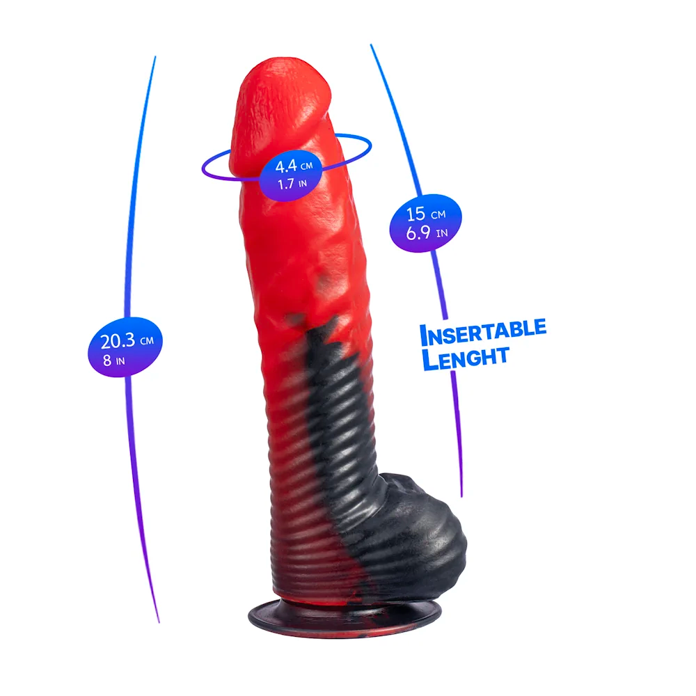 SilexD - Liquid Silicone Fantasy Collection Devil 8"