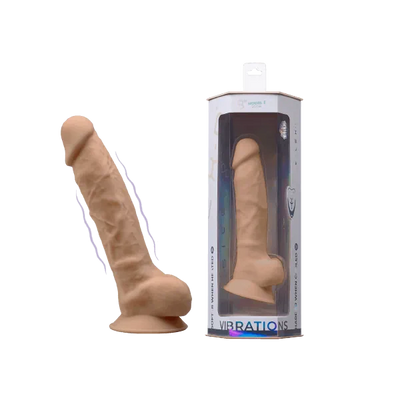 SilexD - Dual Density Memory Silicone Vibrating - Rechargeable - PlayBlue