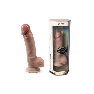 SilexD Premium - Ultra Realistic Real Skin 8 Liquid Silicone - PlayBlue