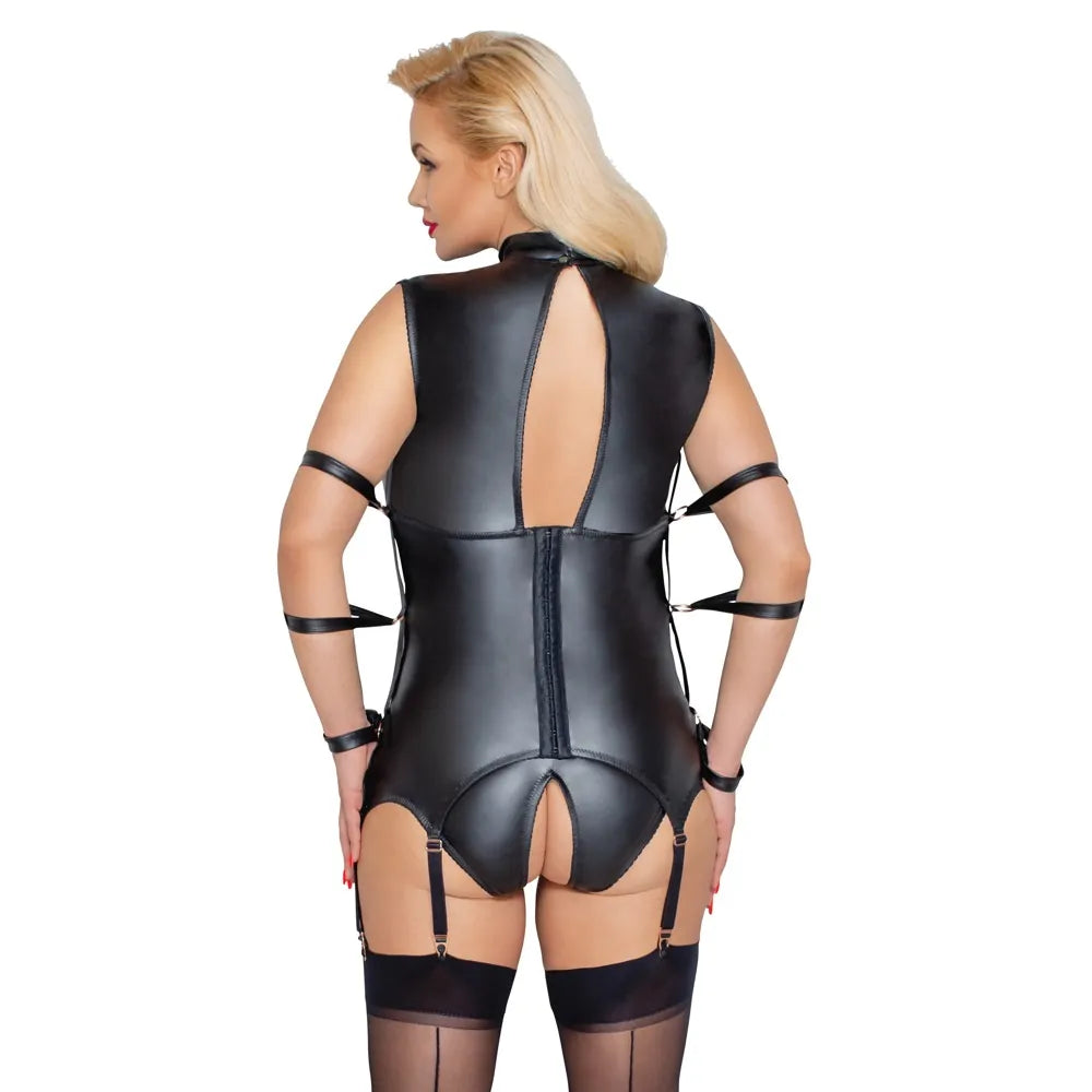Cottelli Curves - Bondage Basque - 4XL - PlayBlue