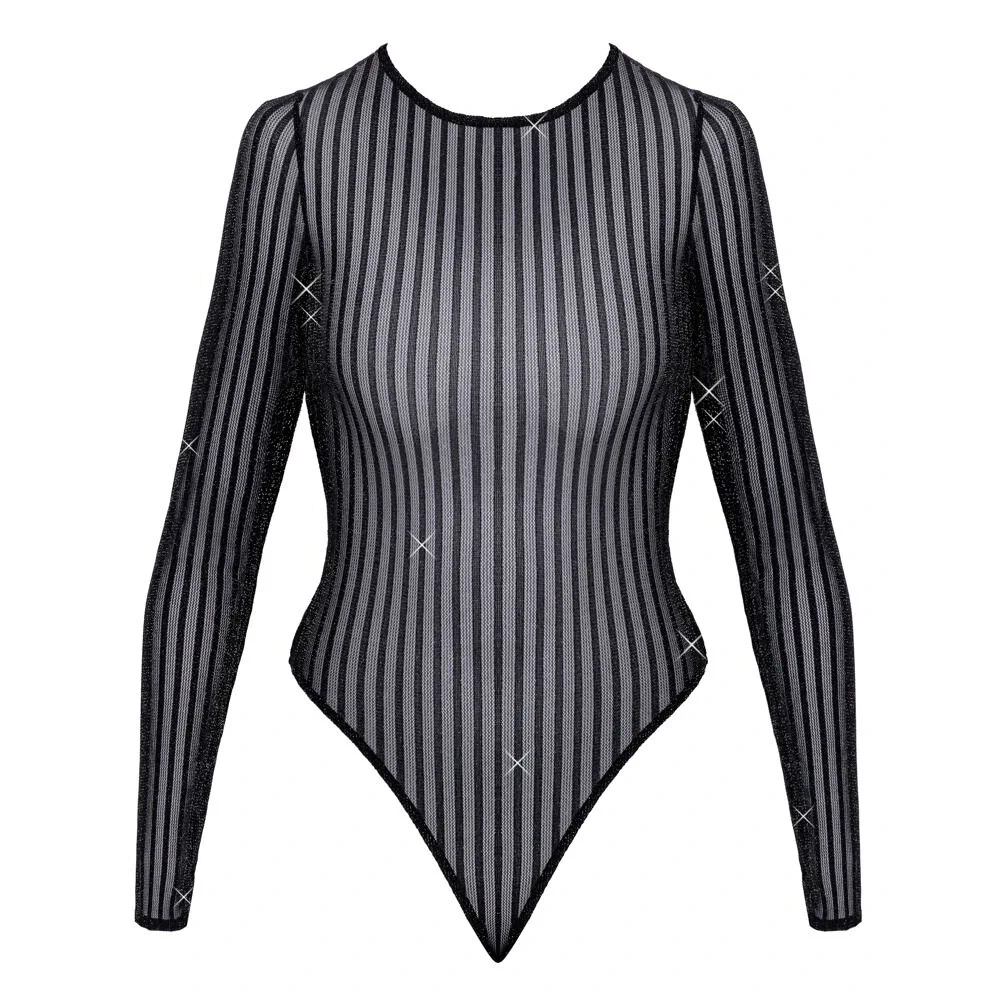 Cottelli Fantasy - Long Sleeved Thong Body - PlayBlue