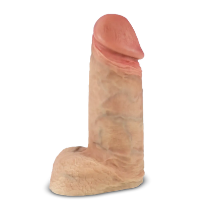 SilexD - Premium Real Skin XL Massive Dildo - PlayBlue