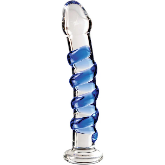 Icicles No 5 - Glass Hand-Blown Dildo