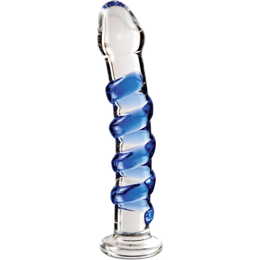 Icicles No 5 - Glass Hand-Blown Dildo