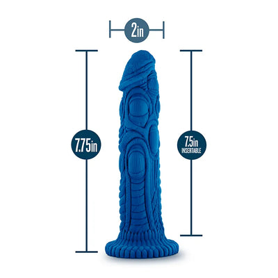 The Realm - Draken Fantasy Dragon Dildo - PlayBlue