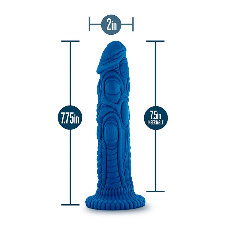 The Realm - Draken Fantasy Dragon Dildo - PlayBlue