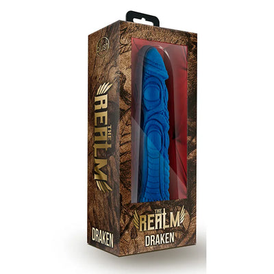 The Realm - Draken Fantasy Dragon Dildo - PlayBlue