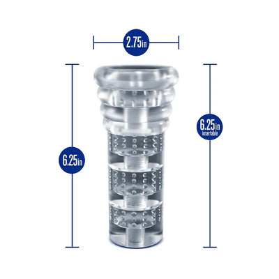 Rize Luz Self Lubricating Stroker - PlayBlue