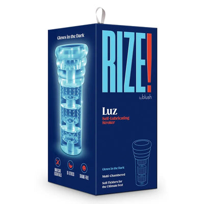 Rize Luz Self Lubricating Stroker - PlayBlue