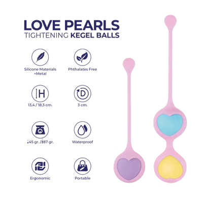 Love Pearls - Kegel Balls Set - PlayBlue