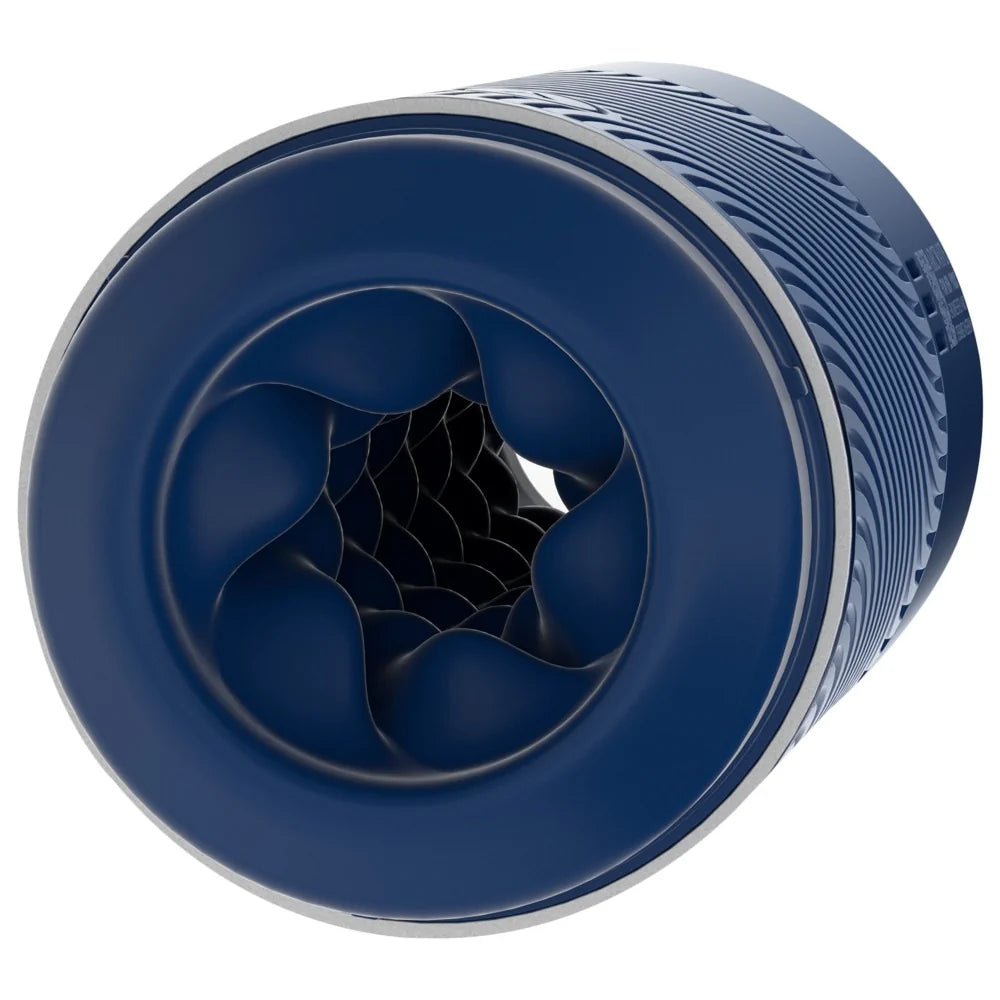 Arcwave - Pow Silicone Dual-Entrance Suction Control Male Masturbator - PlayBlue