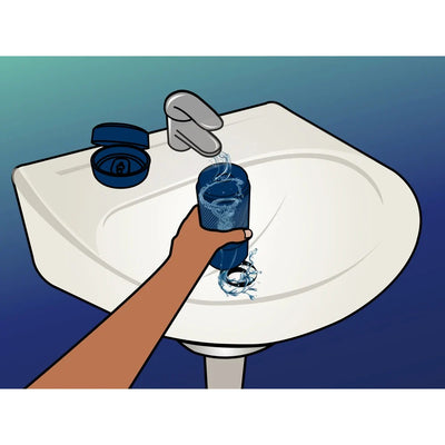 Arcwave - Pow Silicone Dual-Entrance Suction Control Male Masturbator - PlayBlue