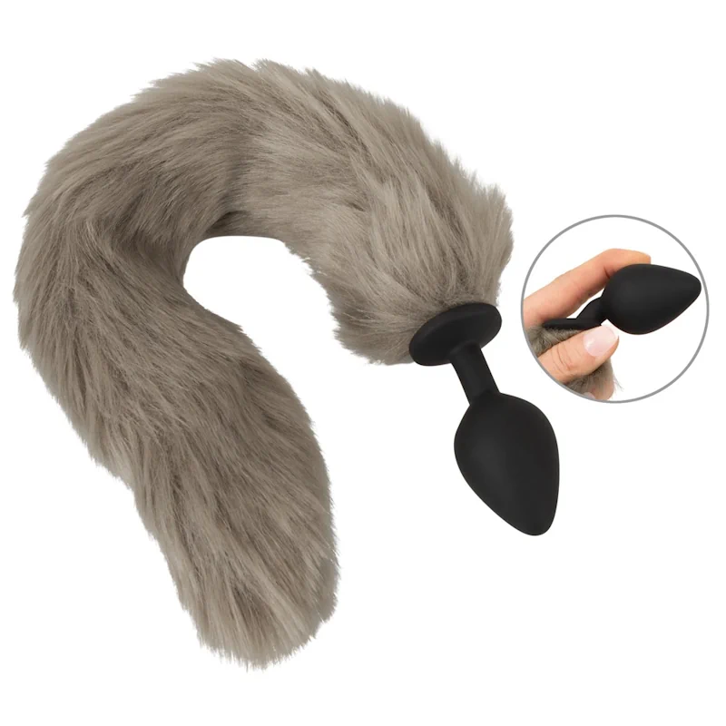 Long Fluffy Anal Tail - PlayBlue