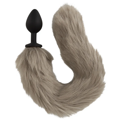 Long Fluffy Anal Tail - PlayBlue