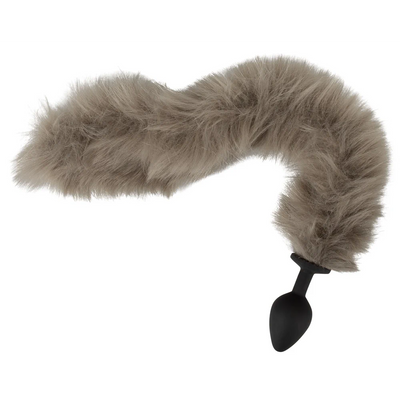 Long Fluffy Anal Tail - PlayBlue