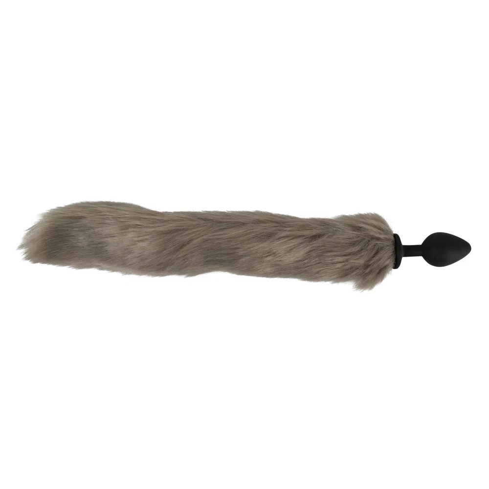 Long Fluffy Anal Tail - PlayBlue