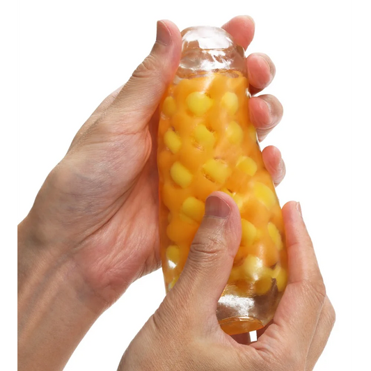 Tenga - Arte Weave Textured Masturbator - PlayBlue