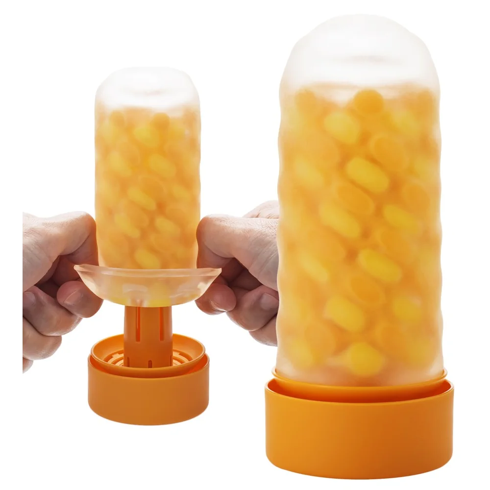 Tenga - Arte Weave Textured Masturbator - PlayBlue