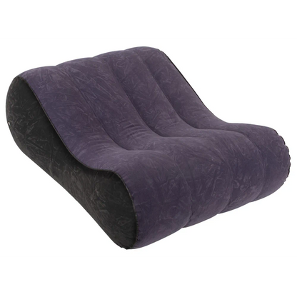 Velvety Wavy Love Pillow - PlayBlue