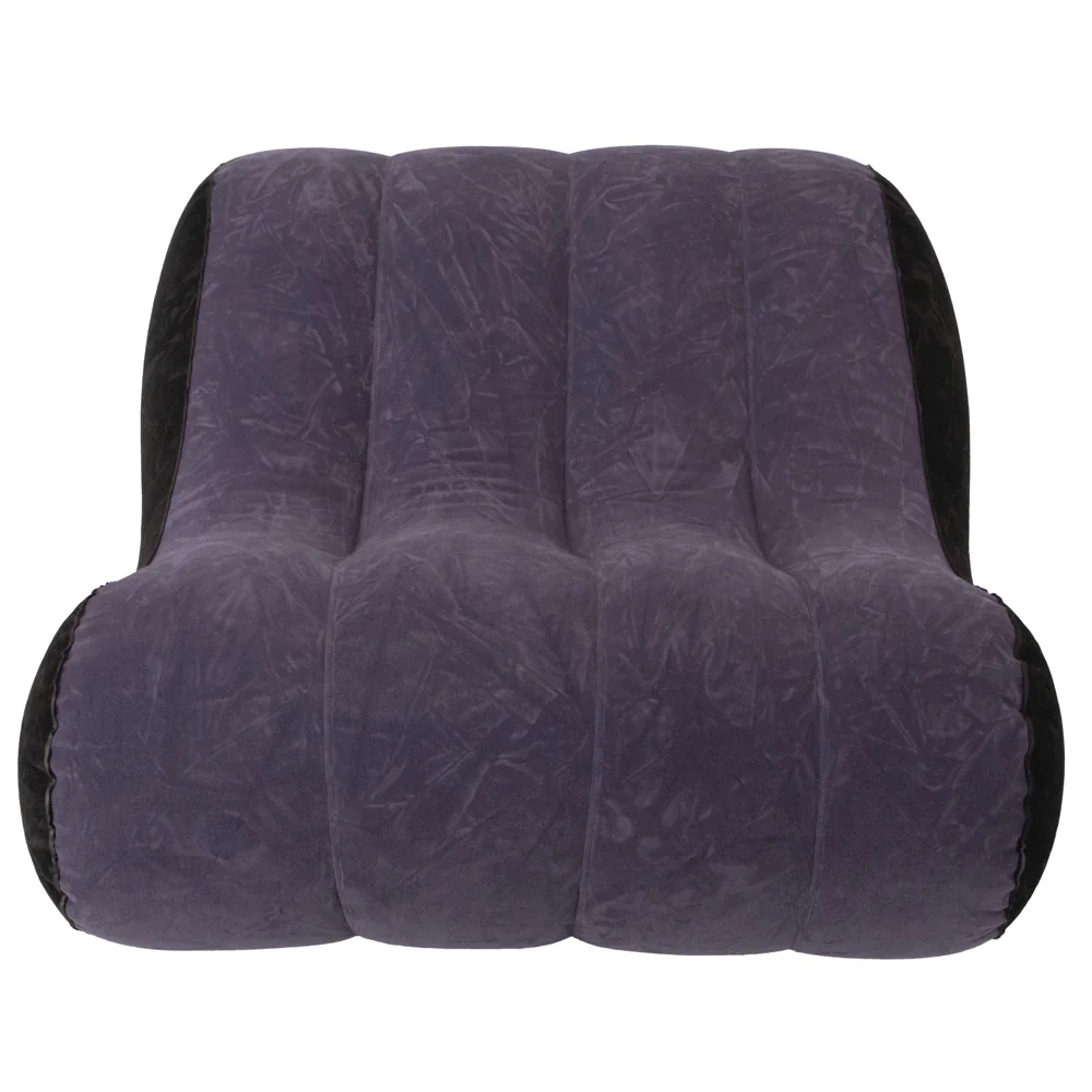 Velvety Wavy Love Pillow - PlayBlue