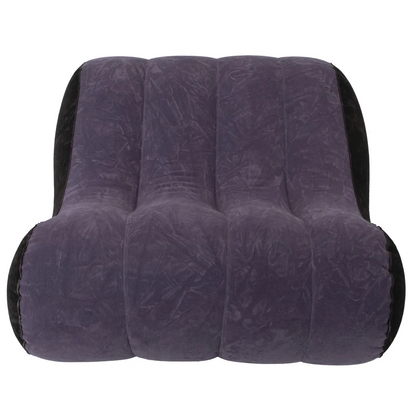 Velvety Wavy Love Pillow - PlayBlue