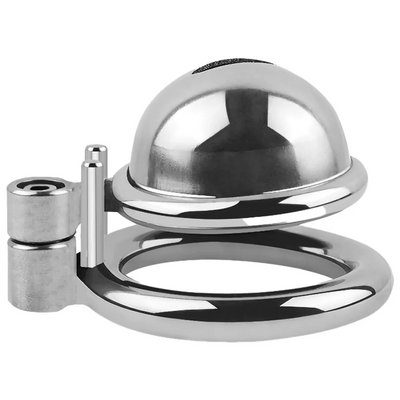 Round Compact Cock Cage - PlayBlue