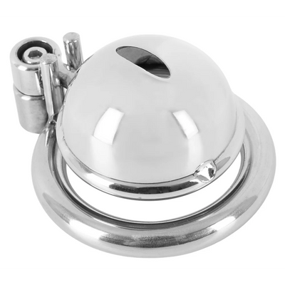 Round Compact Cock Cage - PlayBlue