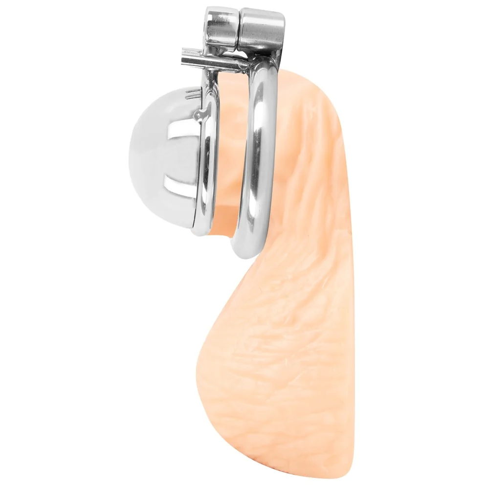 Round Compact Cock Cage - PlayBlue