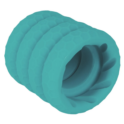 3-in-1 Cock & Ball Ring Bumper Set - PlayBlue